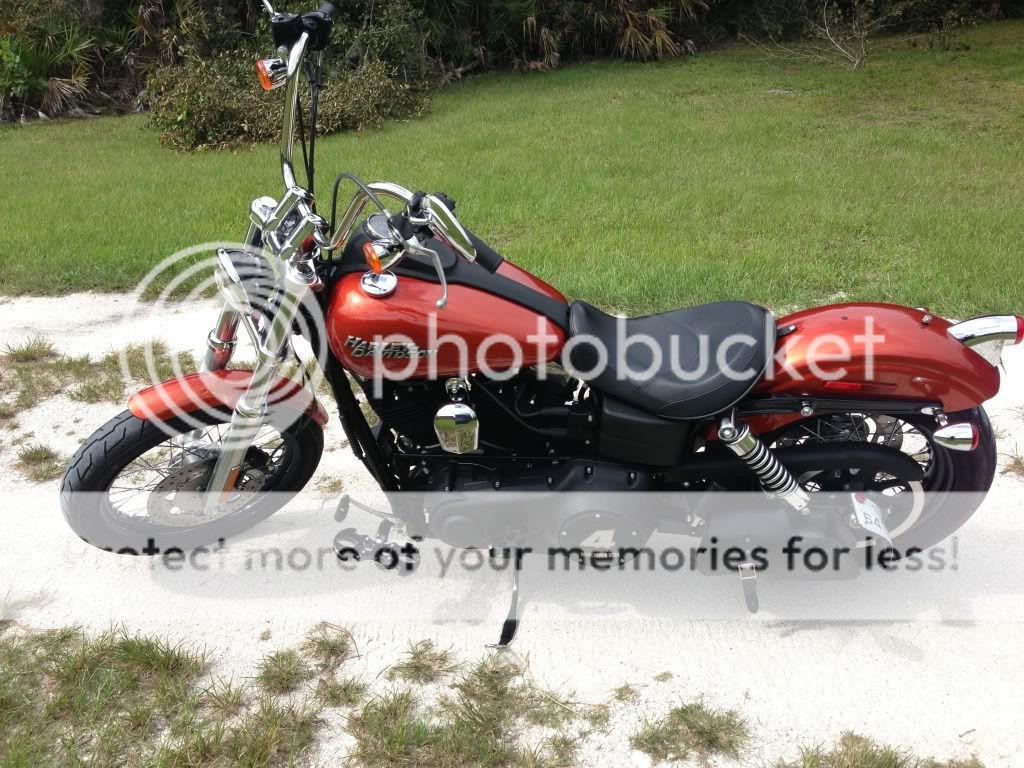Mini Floorboards on a Street Bob (pics) Harley Davidson Forums